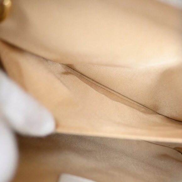 CHANEL CC Logo PST Chain Shoulder Bag Grained Calfskin Leather WE GHW 620RL281 - Picture 6 of 16